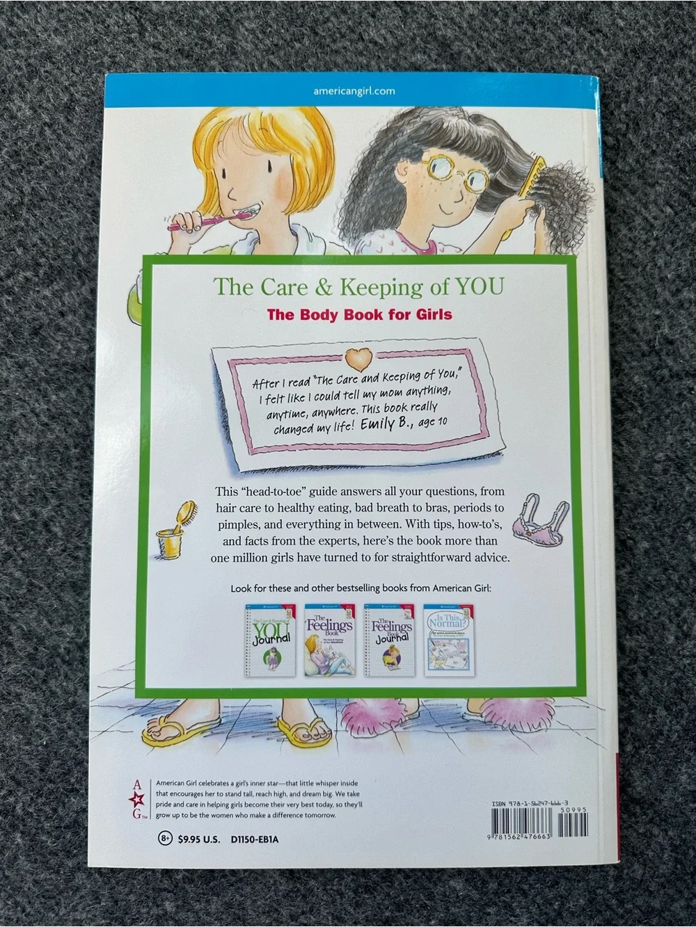 American Girl The Care & Keeping of You - The Body Book for Girls